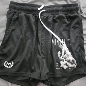 MENTALITY VENI VIDI VICI MESH SHORTS